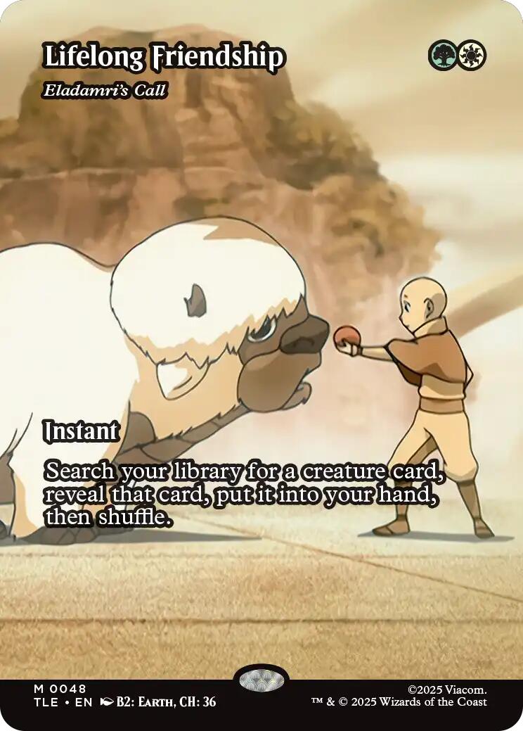 Lifelong Friendship - Eladamri's Call (Borderless) [Avatar: The Last Airbender: Eternal-Legal] | Gamers Paradise