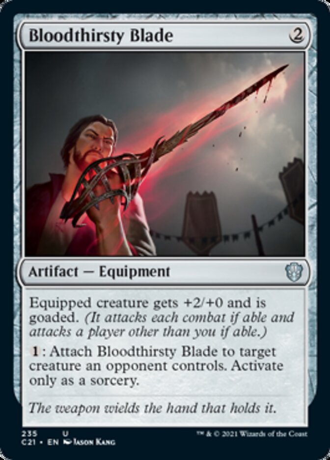 Bloodthirsty Blade [Commander 2021] | Gamers Paradise