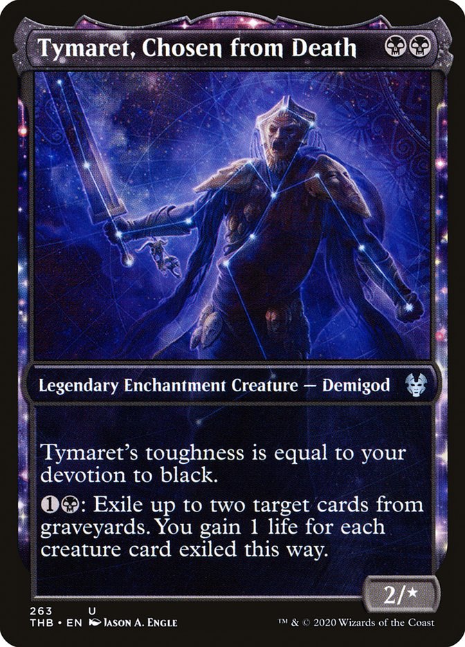 Tymaret, Chosen from Death (Showcase) [Theros Beyond Death] | Gamers Paradise
