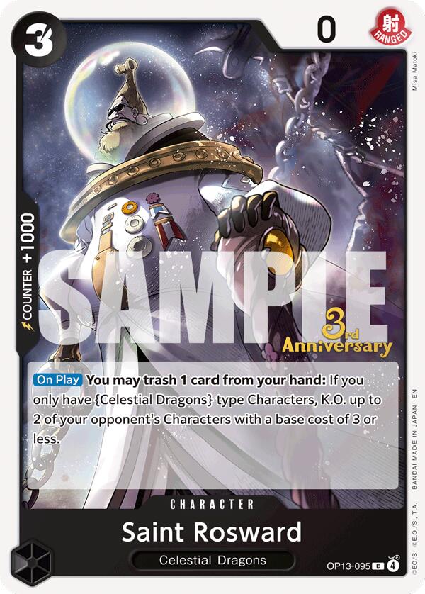 Saint Rosward [Carrying On His Will: 3rd Anniversary Tournament Cards] | Gamers Paradise