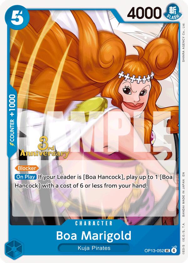 Boa Marigold [Carrying On His Will: 3rd Anniversary Tournament Cards] | Gamers Paradise