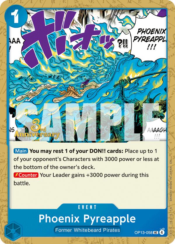 Phoenix Pyreapple [Carrying On His Will: 3rd Anniversary Tournament Cards] | Gamers Paradise