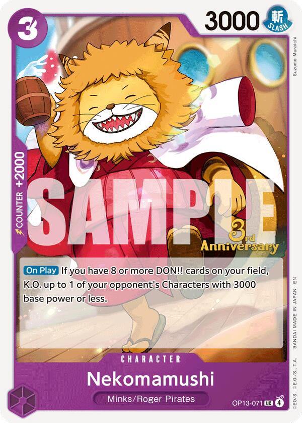 Nekomamushi [Carrying On His Will: 3rd Anniversary Tournament Cards] | Gamers Paradise