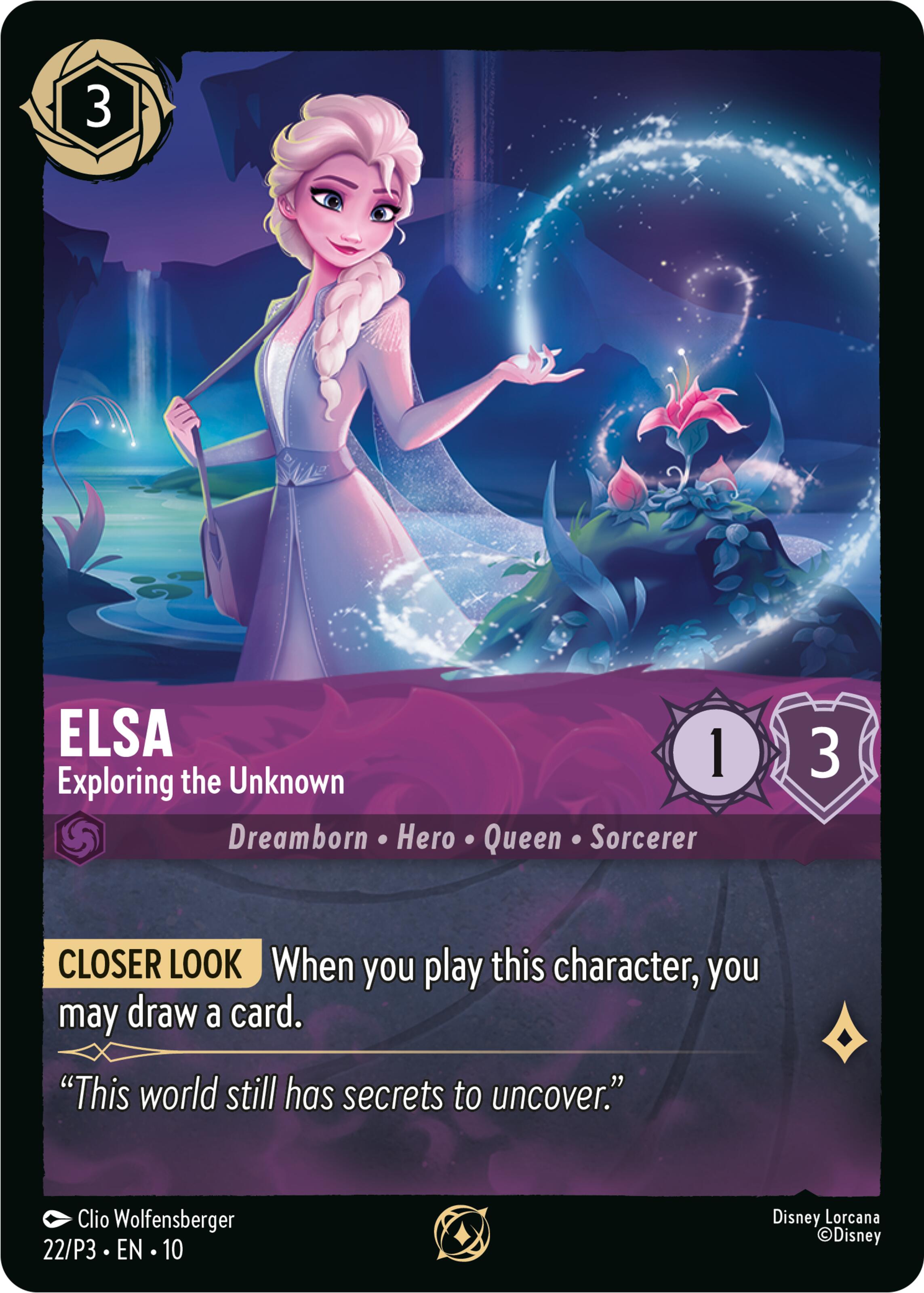 Elsa - Exploring the Unkown (22) [Promo Cards] | Gamers Paradise