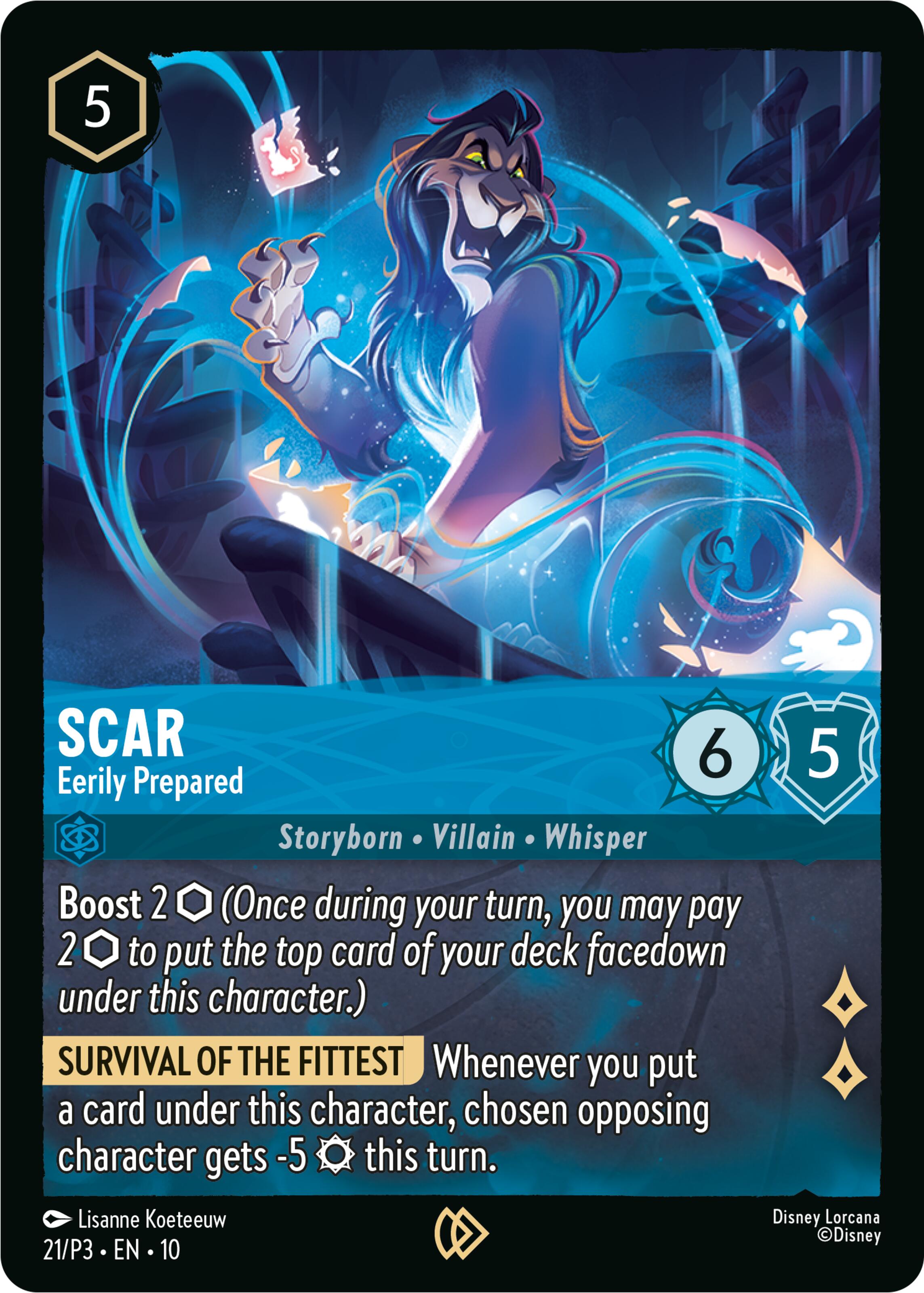 Scar - Eerily Prepared (21) [Promo Cards] | Gamers Paradise