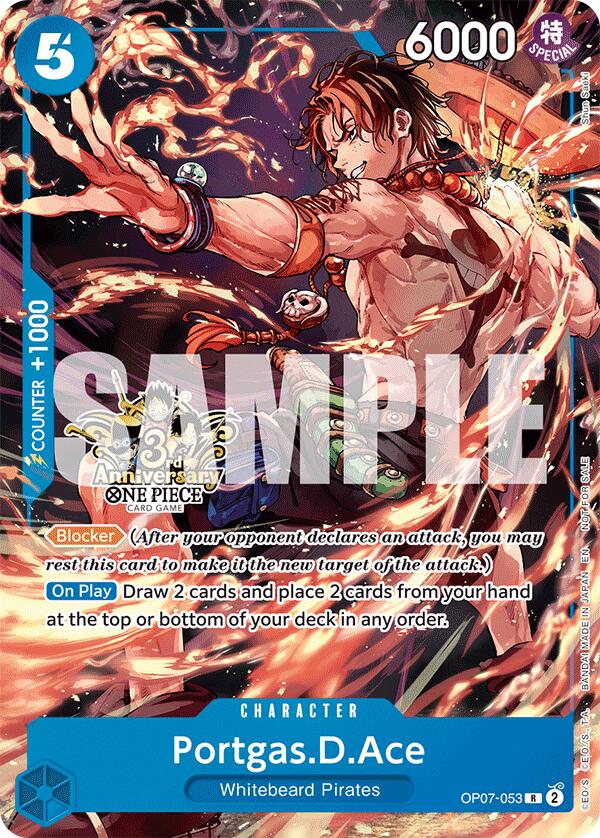 Portgas.D.Ace (OP07-053) (3rd Anniversary Tournament 3 Brothers Pack) [Carrying On His Will: 3rd Anniversary Tournament Cards] | Gamers Paradise