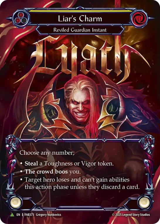 Liar's Charm [FAB373] (Promo)  Cold Foil | Gamers Paradise