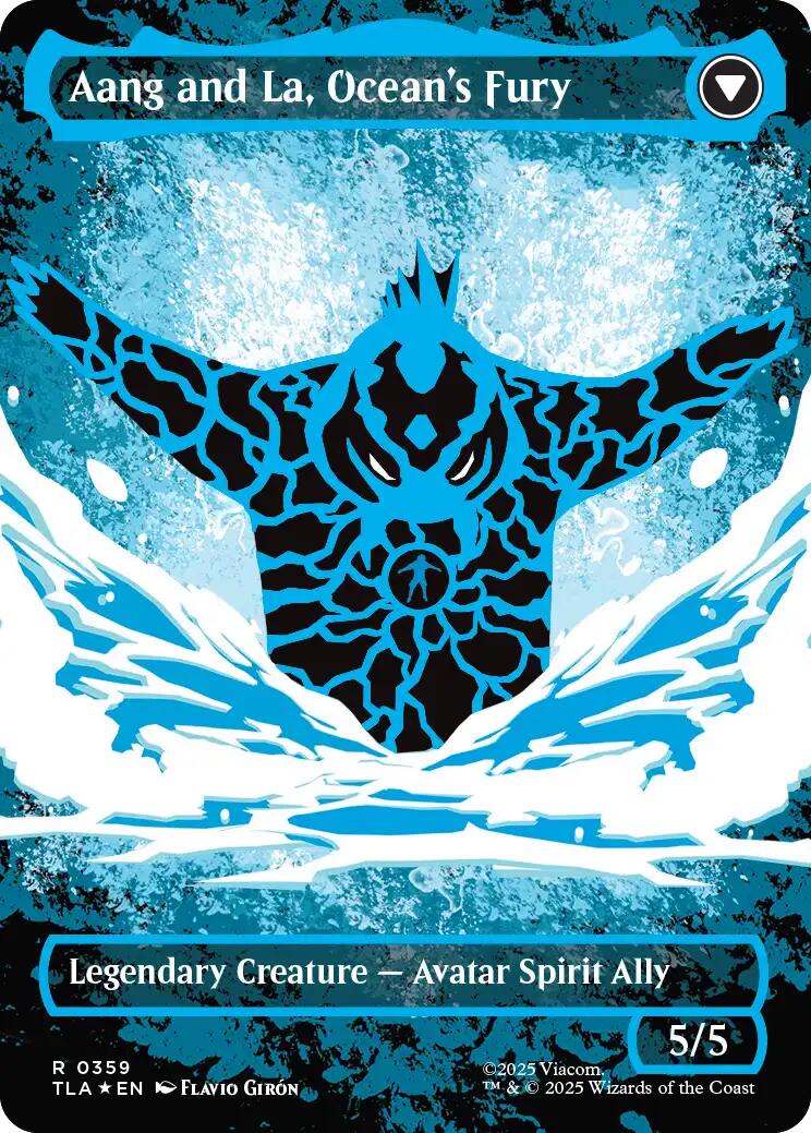 Aang, Swift Savior (Borderless) (Neon Ink Foil) [Avatar: The Last Airbender] | Gamers Paradise