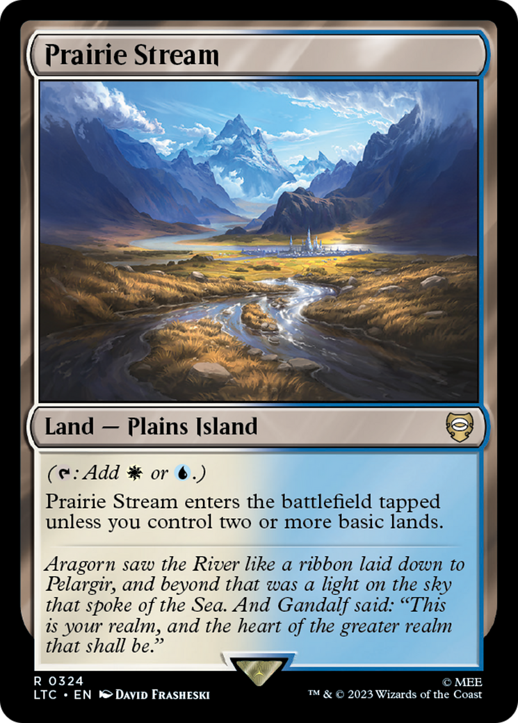 Prairie Stream [The Lord of the Rings: Tales of Middle-Earth Commander] | Gamers Paradise