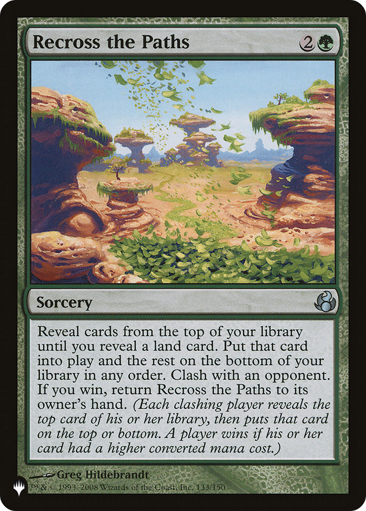 Recross the Paths [The List Reprints] | Gamers Paradise