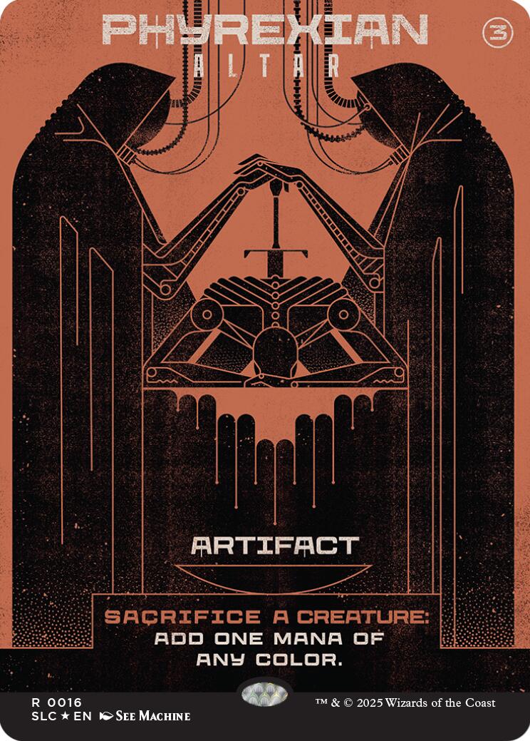 Phyrexian Altar (Halo Foil) [Secret Lair Countdown Kit] | Gamers Paradise