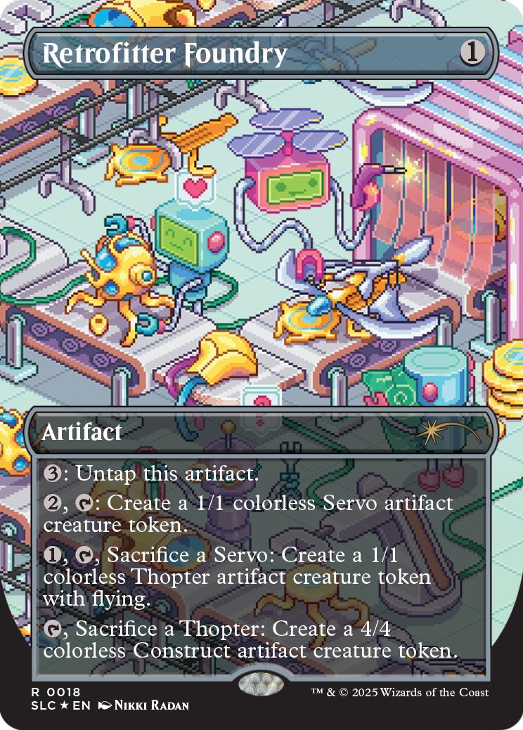 Retrofitter Foundry (Halo Foil) [Secret Lair Countdown Kit] | Gamers Paradise