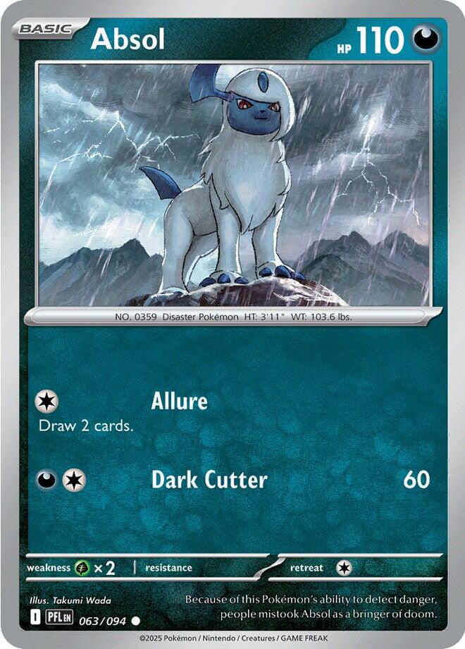 Absol (063/094) [Mega Evolution: Phantasmal Flames] | Gamers Paradise