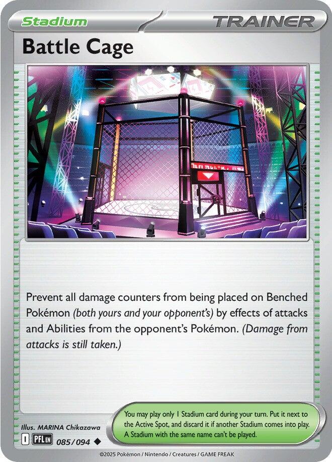 Battle Cage (085/094) [Mega Evolution: Phantasmal Flames] | Gamers Paradise