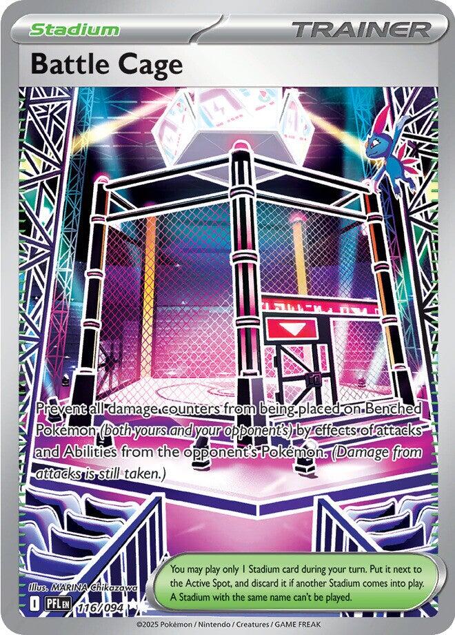 Battle Cage (116/094) [Mega Evolution: Phantasmal Flames] | Gamers Paradise