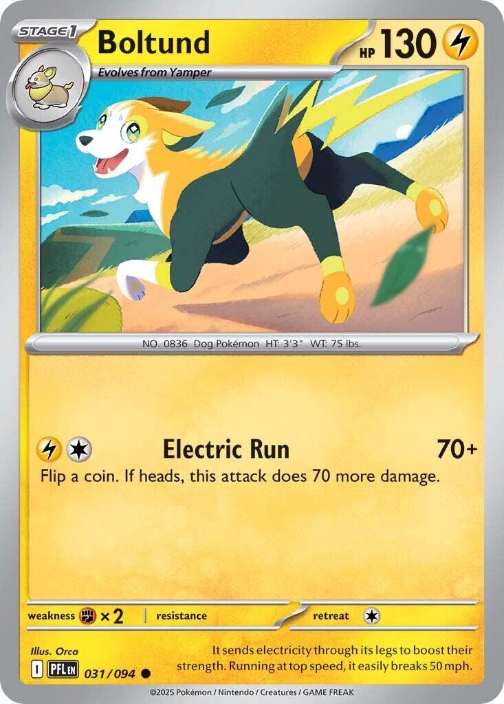 Boltund (031/094) [Mega Evolution: Phantasmal Flames] | Gamers Paradise