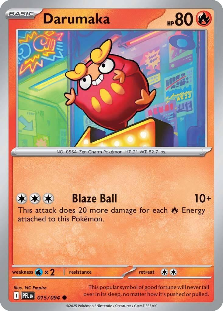 Darumaka (015/094) [Mega Evolution: Phantasmal Flames] | Gamers Paradise