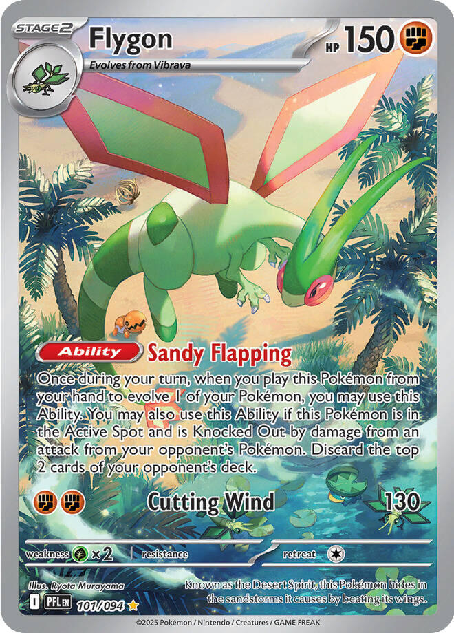 Flygon (101/094) [Mega Evolution: Phantasmal Flames] | Gamers Paradise