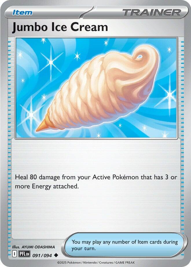 Jumbo Ice Cream (091/094) [Mega Evolution: Phantasmal Flames] | Gamers Paradise