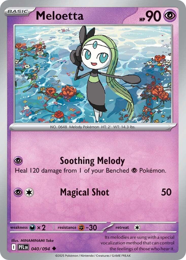Meloetta (040/094) [Mega Evolution: Phantasmal Flames] | Gamers Paradise