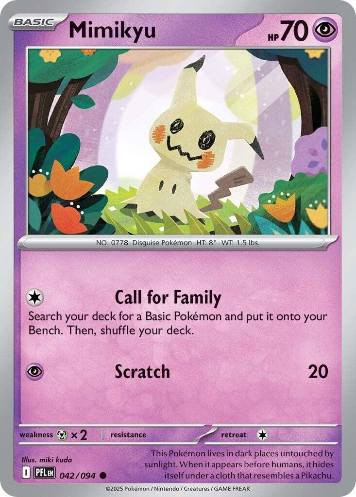 Mimikyu (042/094) [Mega Evolution: Phantasmal Flames] | Gamers Paradise