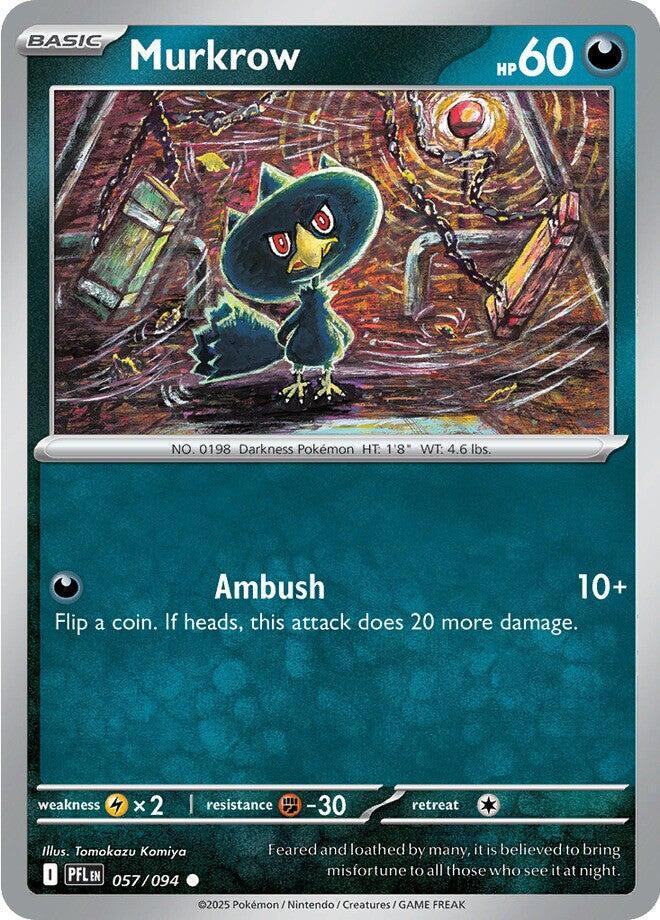 Murkrow (057/094) [Mega Evolution: Phantasmal Flames] | Gamers Paradise