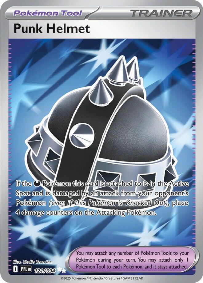 Punk Helmet (121/094) [Mega Evolution: Phantasmal Flames] | Gamers Paradise