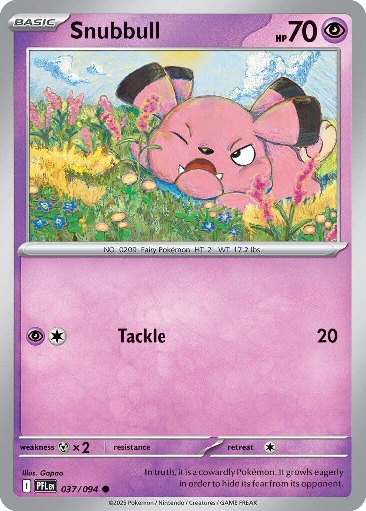 Snubbull (037/094) [Mega Evolution: Phantasmal Flames] | Gamers Paradise