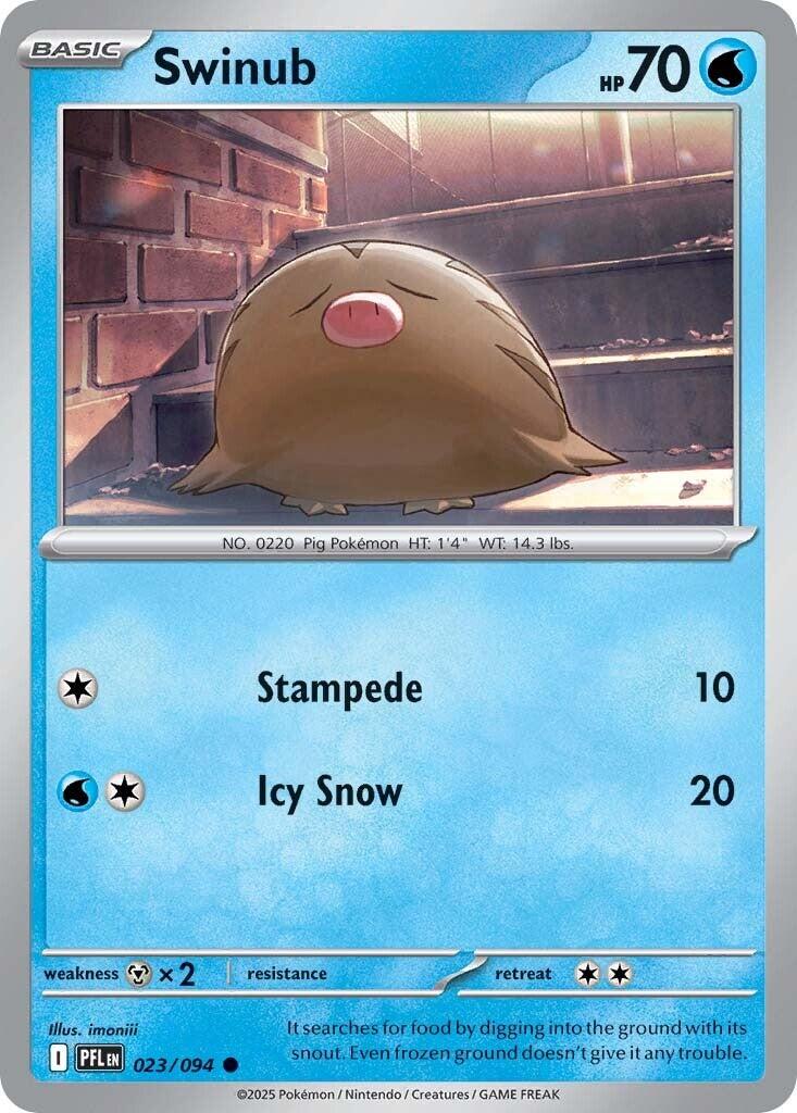 Swinub (023/094) [Mega Evolution: Phantasmal Flames] | Gamers Paradise