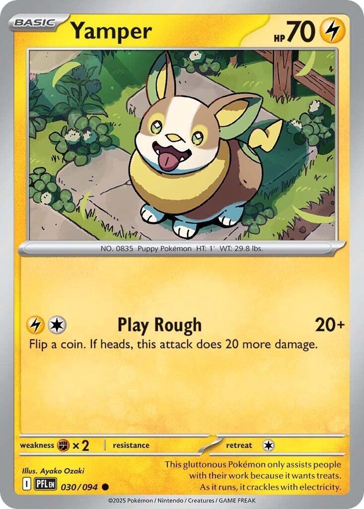 Yamper (030/094) [Mega Evolution: Phantasmal Flames] | Gamers Paradise