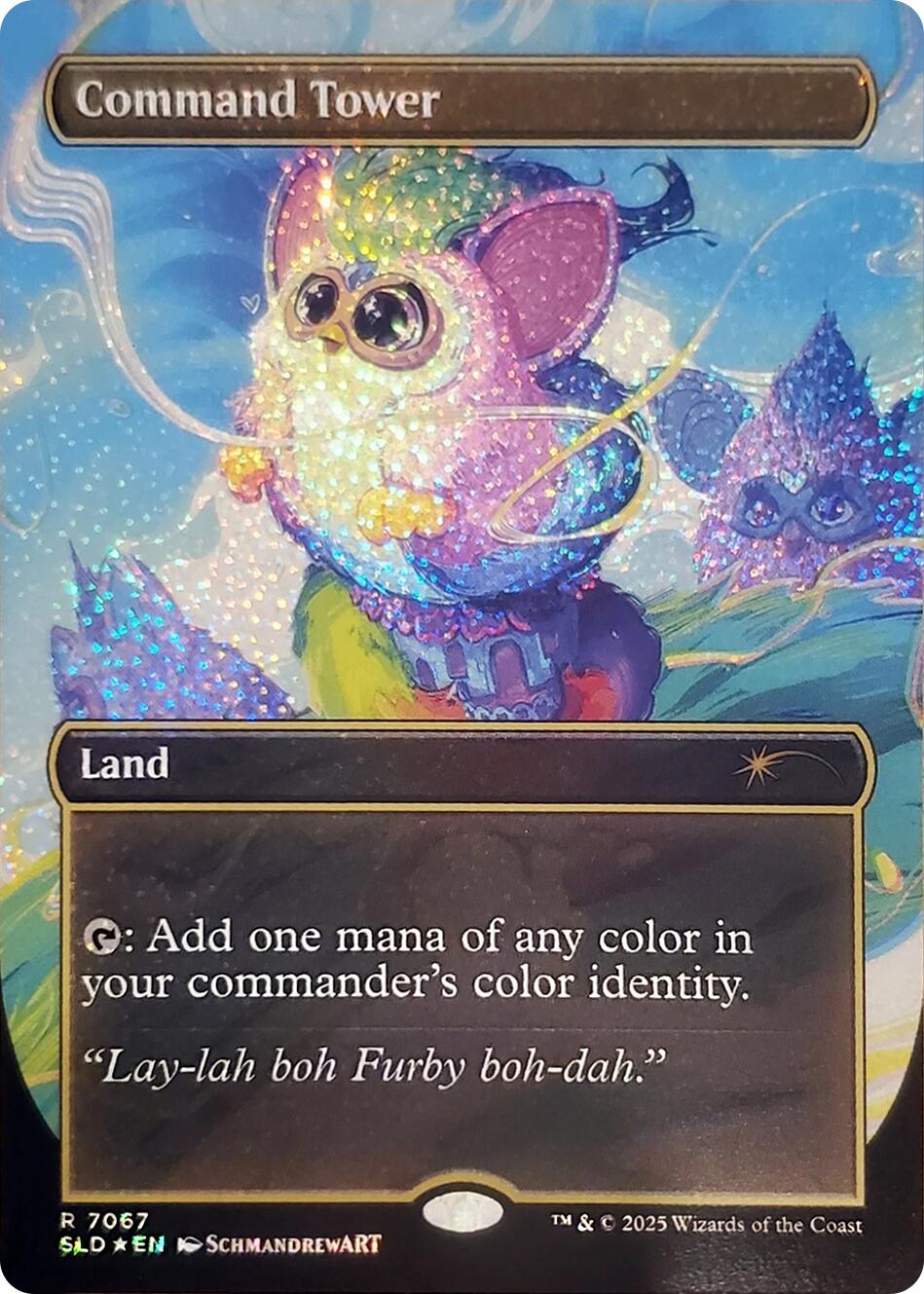 Command Tower (7067) (Confetti Foil) [Secret Lair Drop Series] | Gamers Paradise