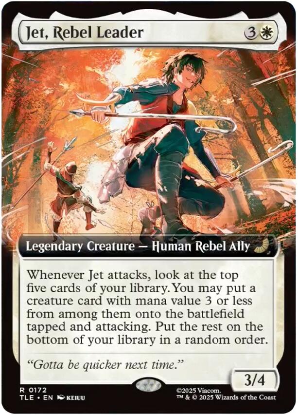 Jet, Rebel Leader (Extended Art) [Avatar: The Last Airbender: Eternal-Legal] | Gamers Paradise