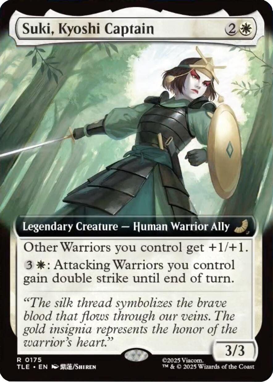 Suki, Kyoshi Captain (Extended Art) [Avatar: The Last Airbender: Eternal-Legal] | Gamers Paradise