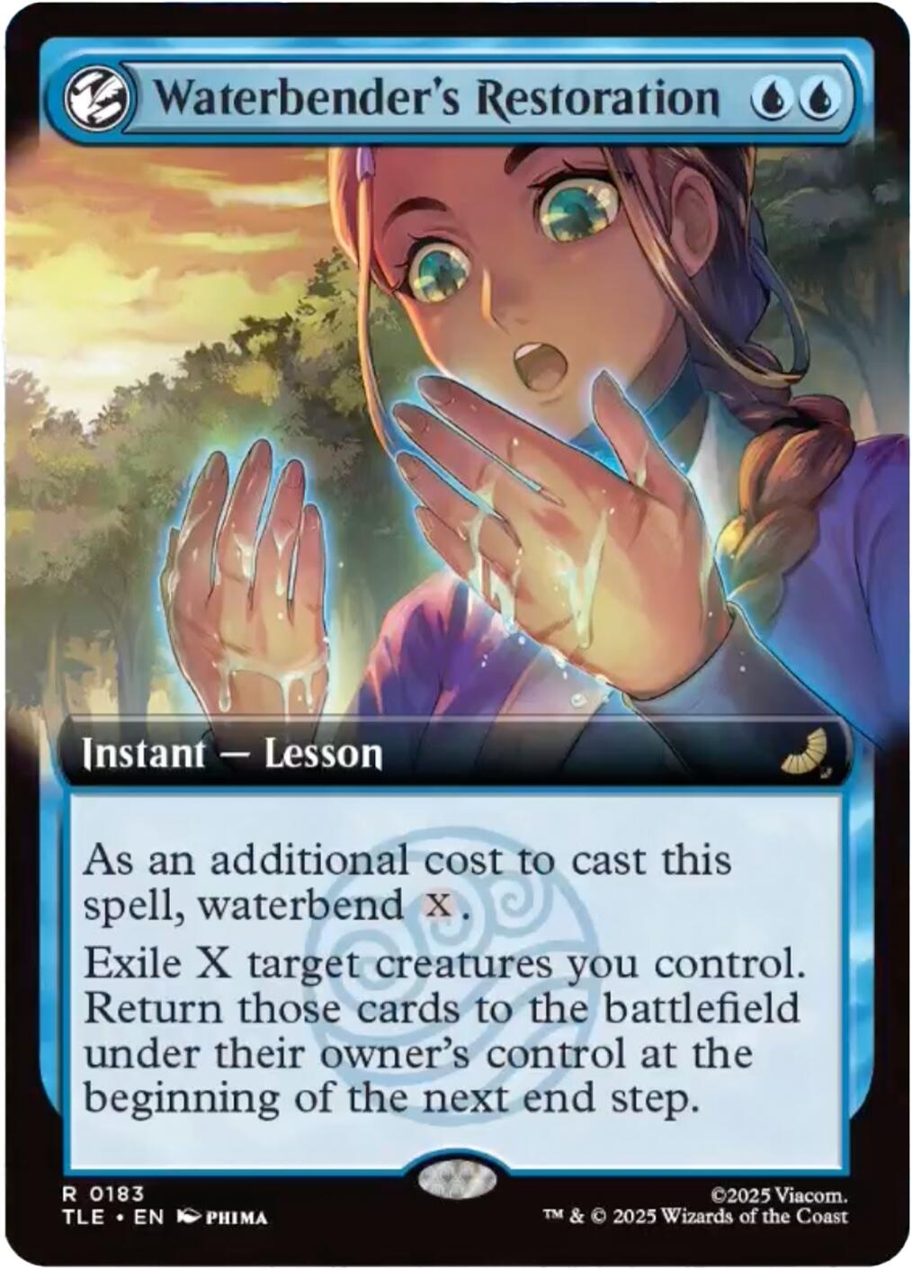 Waterbender's Restoration (Extended Art) [Avatar: The Last Airbender: Eternal-Legal] | Gamers Paradise