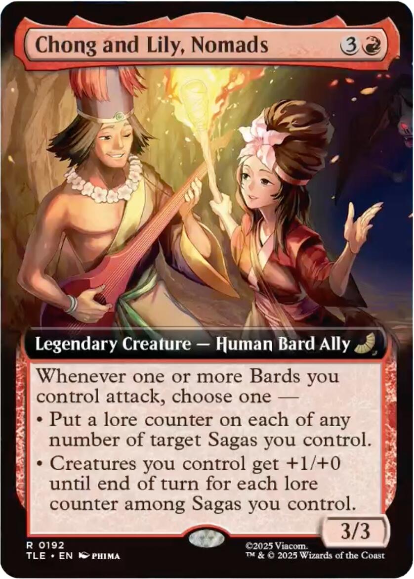 Chong and Lily, Nomads (Extended Art) [Avatar: The Last Airbender: Eternal-Legal] | Gamers Paradise