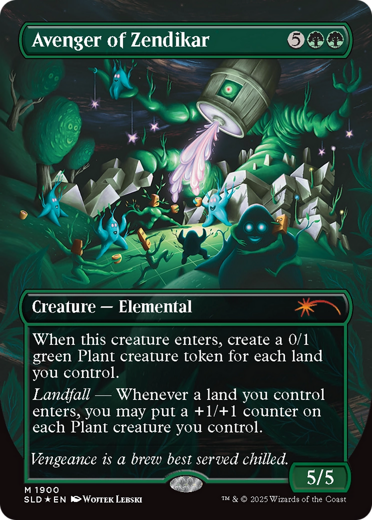 Avenger of Zendikar (Double Rainbow Foil) [Secret Lair Drop Series] | Gamers Paradise