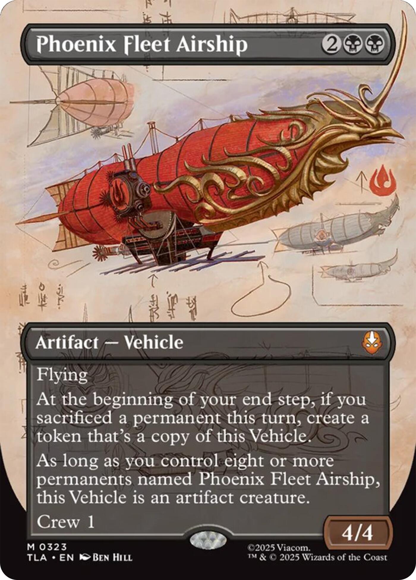 Phoenix Fleet Airship (Borderless) [Avatar: The Last Airbender] | Gamers Paradise