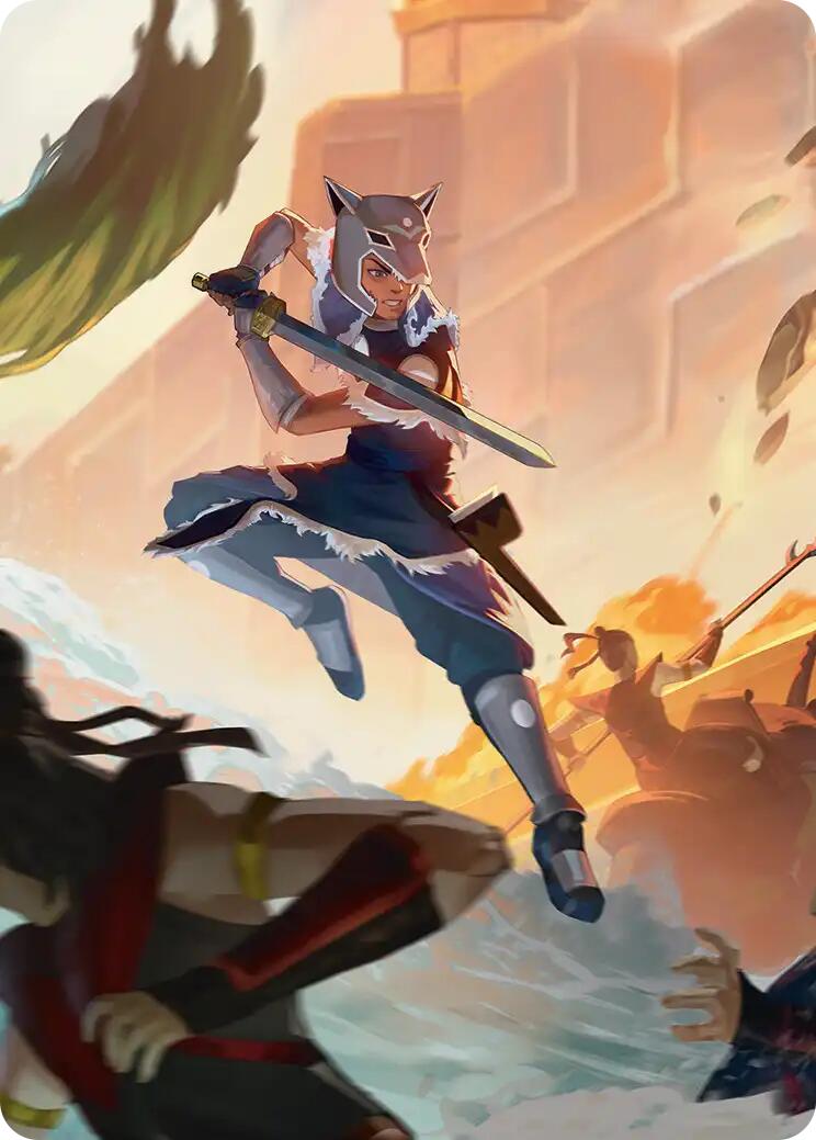 Sokka's Charge Art Card [Avatar: The Last Airbender Art Series] | Gamers Paradise