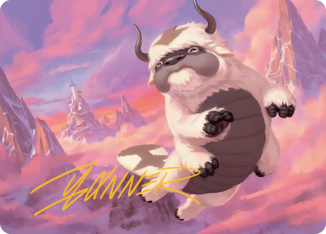 Appa, Aang's Companion Art Card (Gold-Stamped Signature) [Avatar: The Last Airbender Art Series] | Gamers Paradise