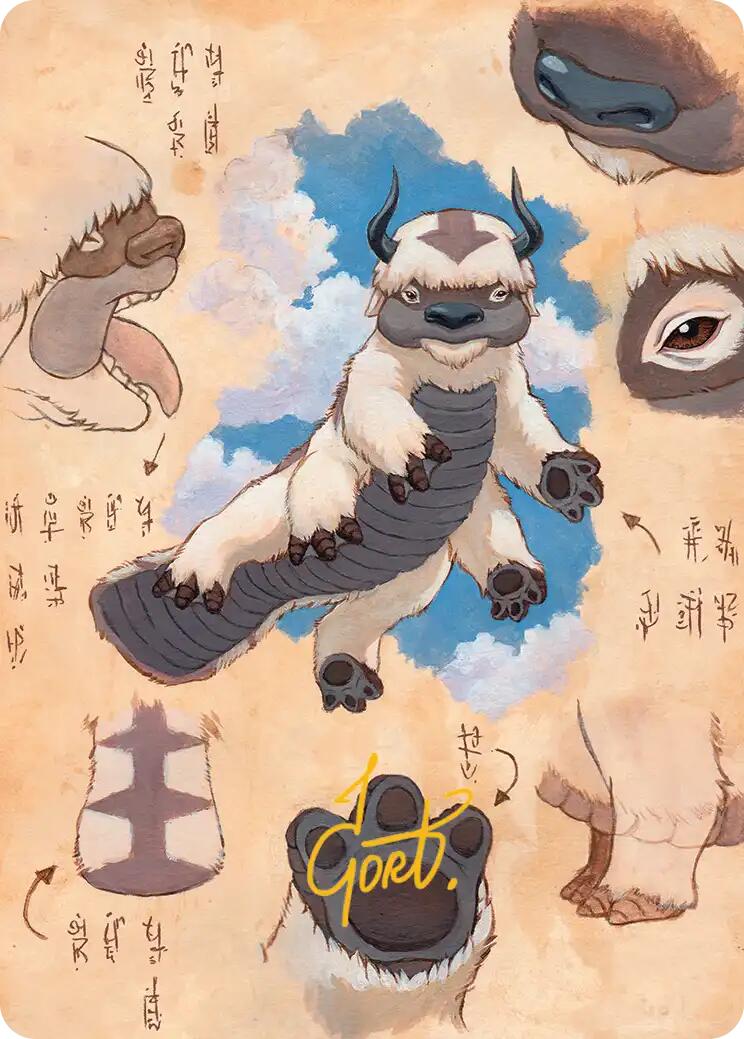Appa, Steadfast Guardian Art Card (Gold-Stamped Signature) [Avatar: The Last Airbender Art Series] | Gamers Paradise
