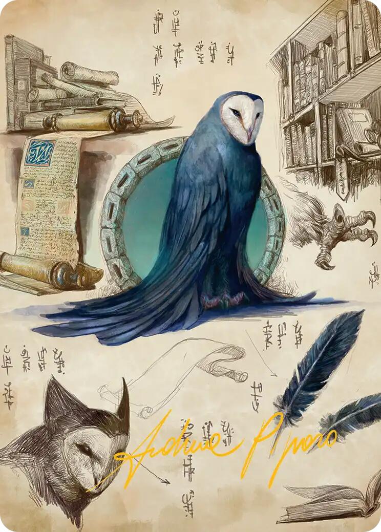 Wan Shi Tong, Librarian Art Card (Gold-Stamped Signature) [Avatar: The Last Airbender Art Series] | Gamers Paradise