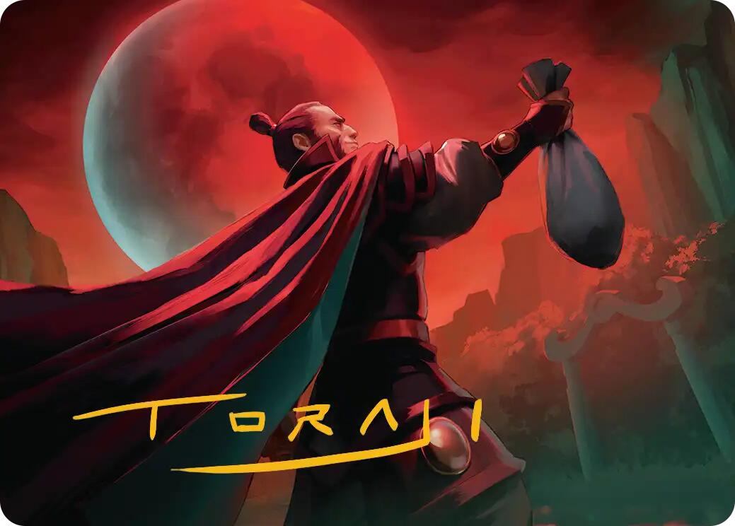 Zhao, the Moon Slayer Art Card (Gold-Stamped Signature) [Avatar: The Last Airbender Art Series] | Gamers Paradise