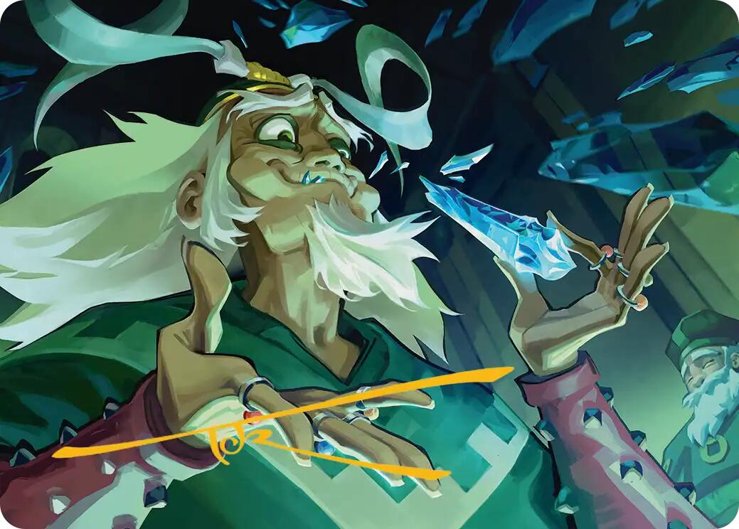 Bumi, King of Three Trials Art Card (Gold-Stamped Signature) [Avatar: The Last Airbender Art Series] | Gamers Paradise