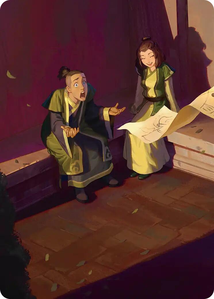 Sokka and Suki Art Card [Avatar: The Last Airbender Art Series] | Gamers Paradise