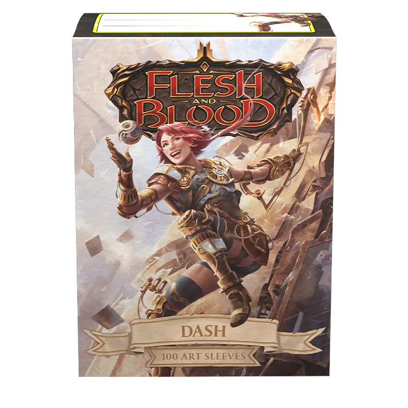 Dragon Shield: Standard 100ct Art Sleeves - Flesh and Blood (Dash, Inventor Extraordinaire) | Gamers Paradise