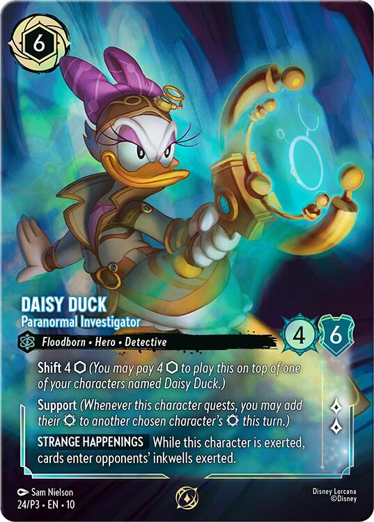 Daisy Duck - Paranormal Investigator (Store Championship) (24) [Promo Cards] | Gamers Paradise