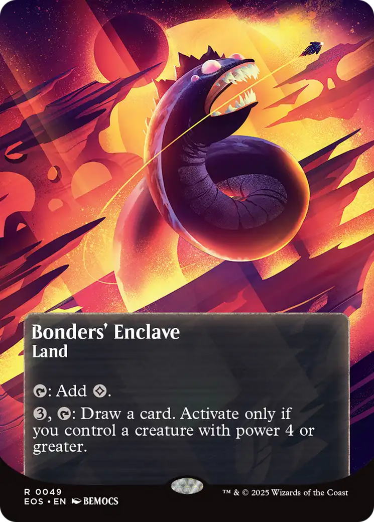 Bonders' Enclave (0046) (Borderless) [Edge of Eternities: Stellar Sights] | Gamers Paradise