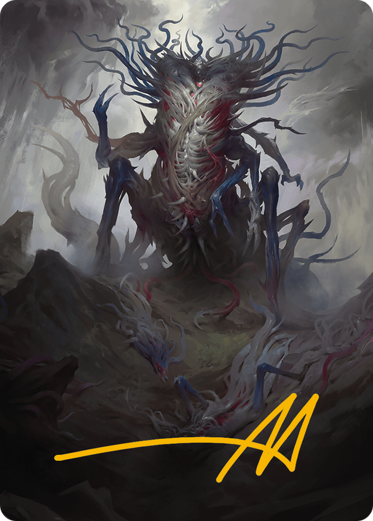 Azlask, the Swelling Scourge Art Card (Gold-Stamped Signature) [Modern Horizons 3 Art Series] | Gamers Paradise