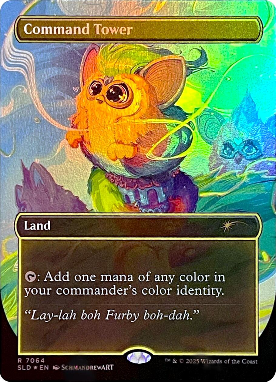 Command Tower (7064) (Rainbow Foil) [Secret Lair Drop Series] | Gamers Paradise