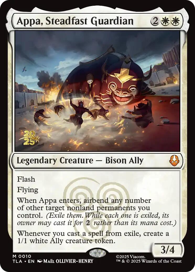 Appa, Steadfast Guardian [Avatar: The Last Airbender Prerelease Cards] | Gamers Paradise
